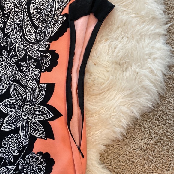 Medium, London Times cap sleeve midi dress - excellent condition - Picture 7 of 7